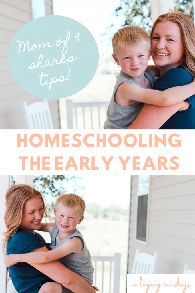 Homeschooling the early years pin for later