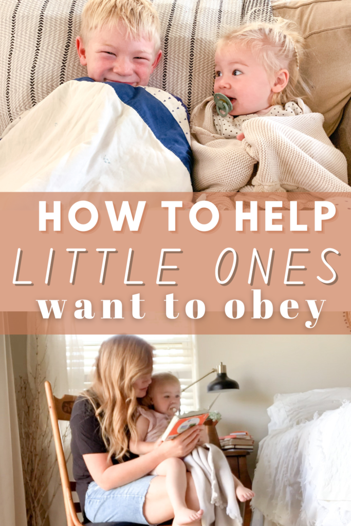 pin about how to help little ones want to obey