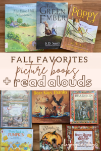 fall favorites picture books and read alouds a legacy in days